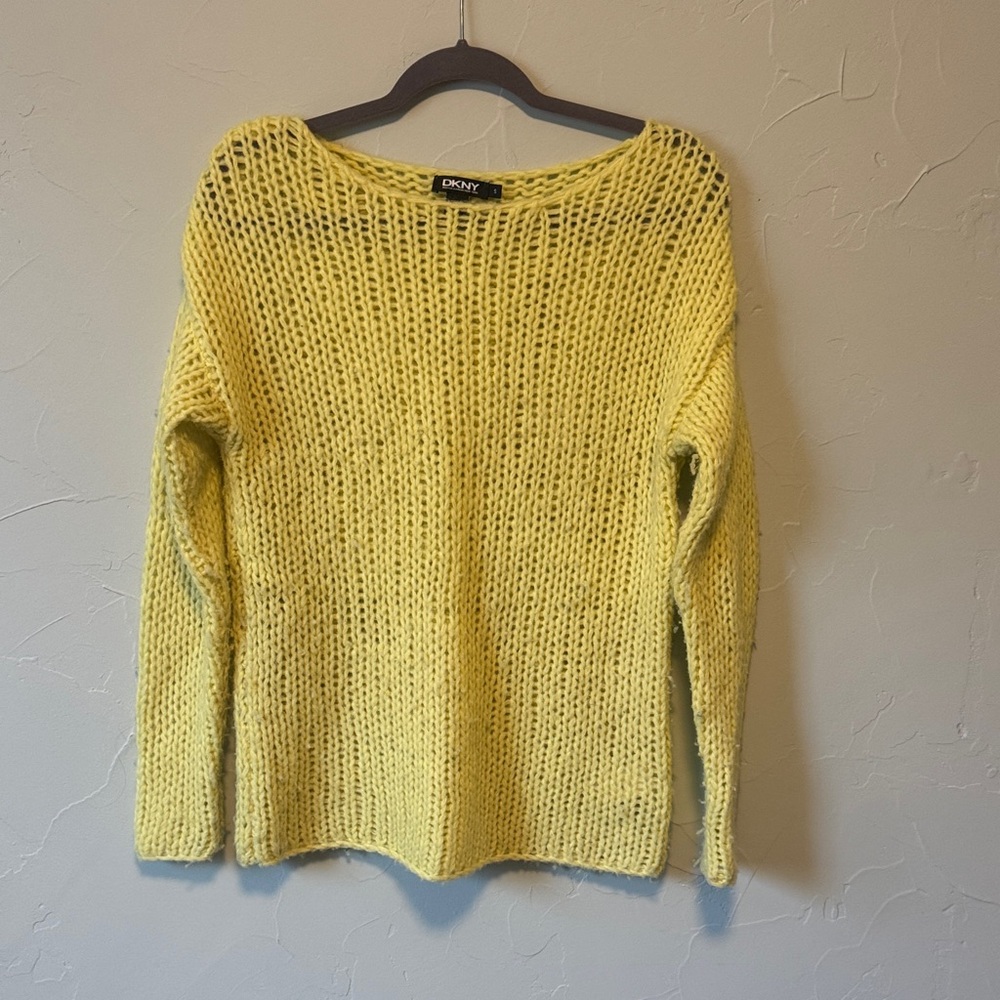 DKNY Lemon Knit Women's Sweater